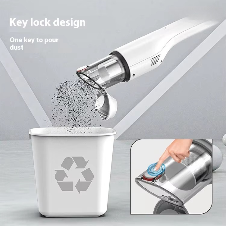 2025 Handheld Wireless Super High Power Dual-Use Home Car Vacuum Cleaner Convenient Silent Large Suction Dry Cleaning Cars