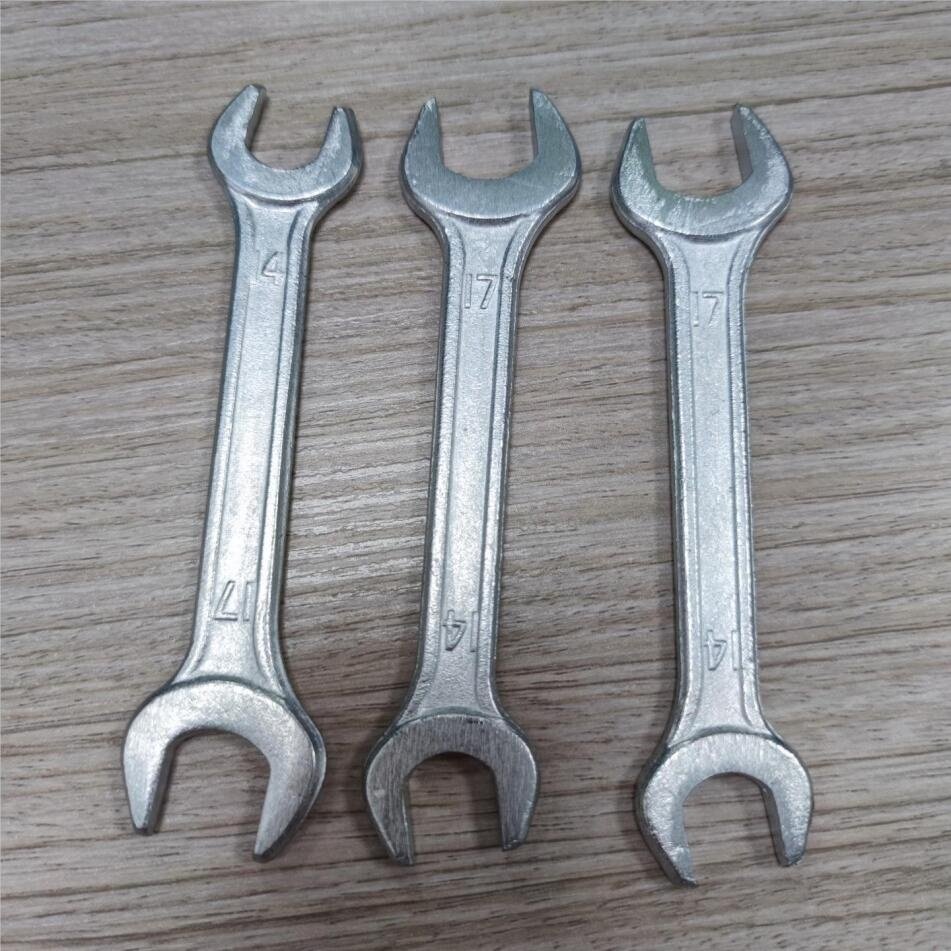 Auto Motor Bicycle Repair Hand Tools Hardened Steel Stamped Double Open End Wrench