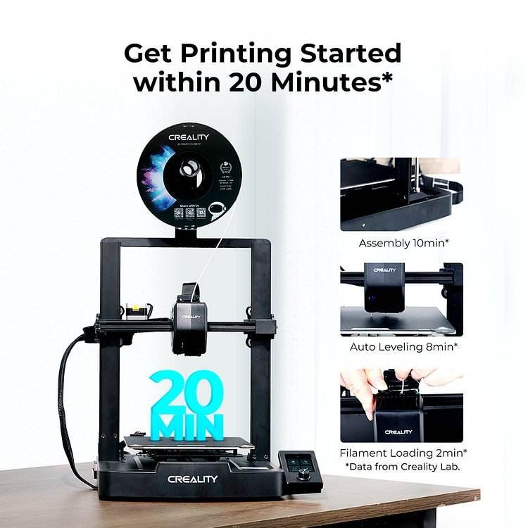 New Arrival Ender-3 V3 SE 3D Printer 300 High-temp Nozzle Support Printing of Various Filament