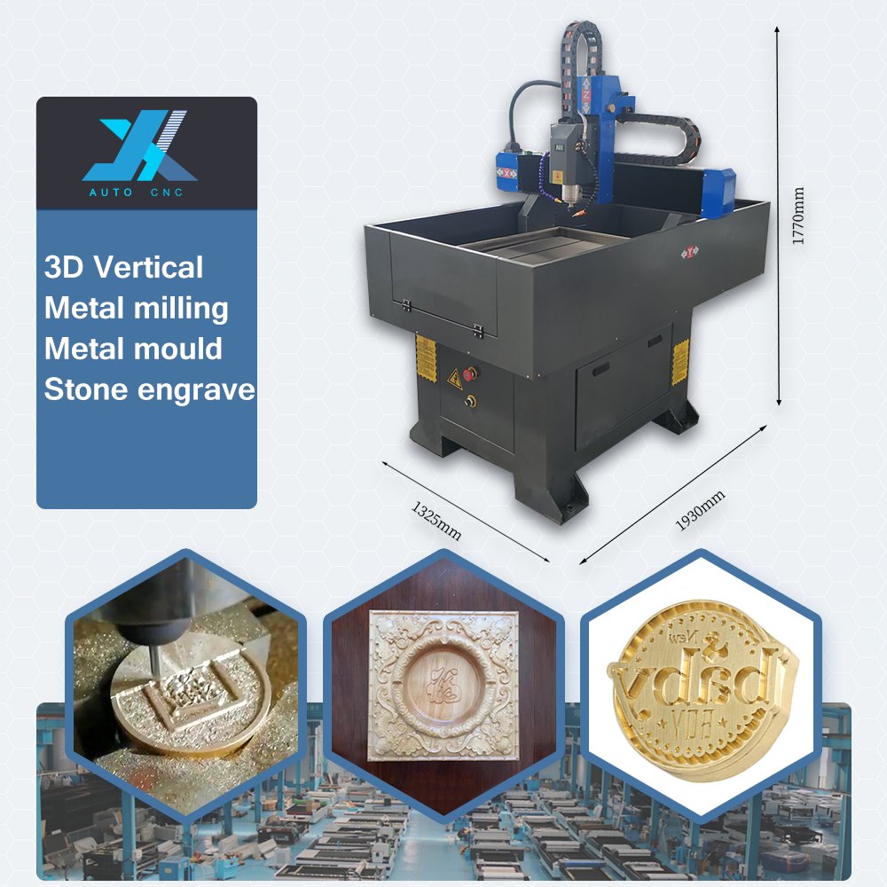 JX 6060 Shop Mould 3D Making Cutting Aluminum Mold in CNC Machining Center
