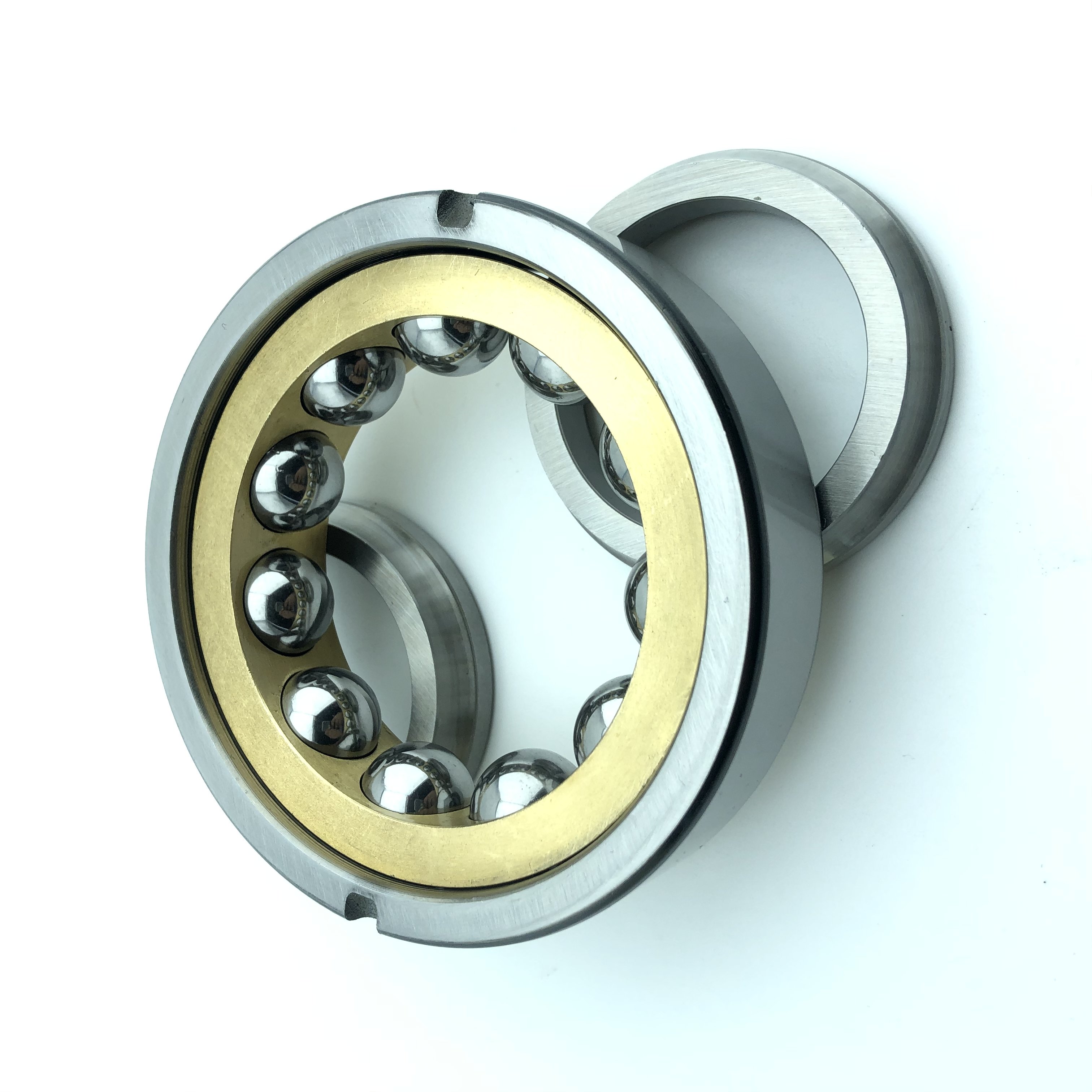 New Factory Brass Cage High Precision Angular Contact Ball Bearing QJF240M QJF240 QJF310 for Automobile Engine