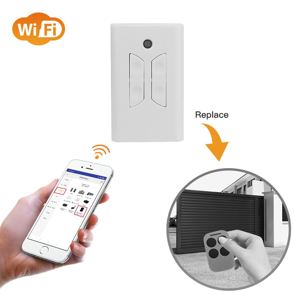 Universal 433.92hmz RF WIFI USB Remote Control for Garage Door Opener