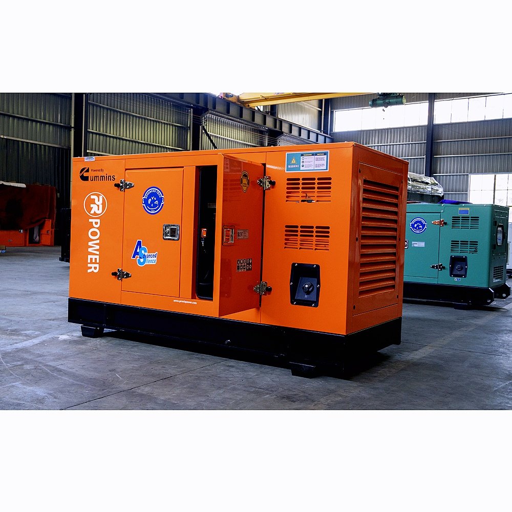 125kVA 100kW Silent Electric Power Generator Set Auto Start 400V/110V 1500/1800RPM Lower Priced