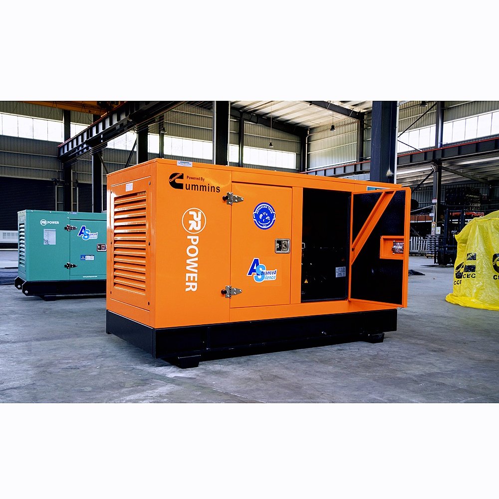 125kVA 100kW Silent Electric Power Generator Set Auto Start 400V/110V 1500/1800RPM Lower Priced