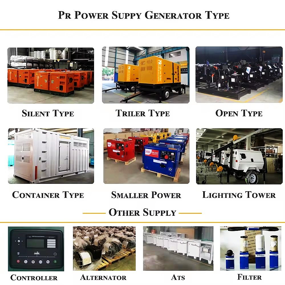125kVA 100kW Silent Electric Power Generator Set Auto Start 400V/110V 1500/1800RPM Lower Priced