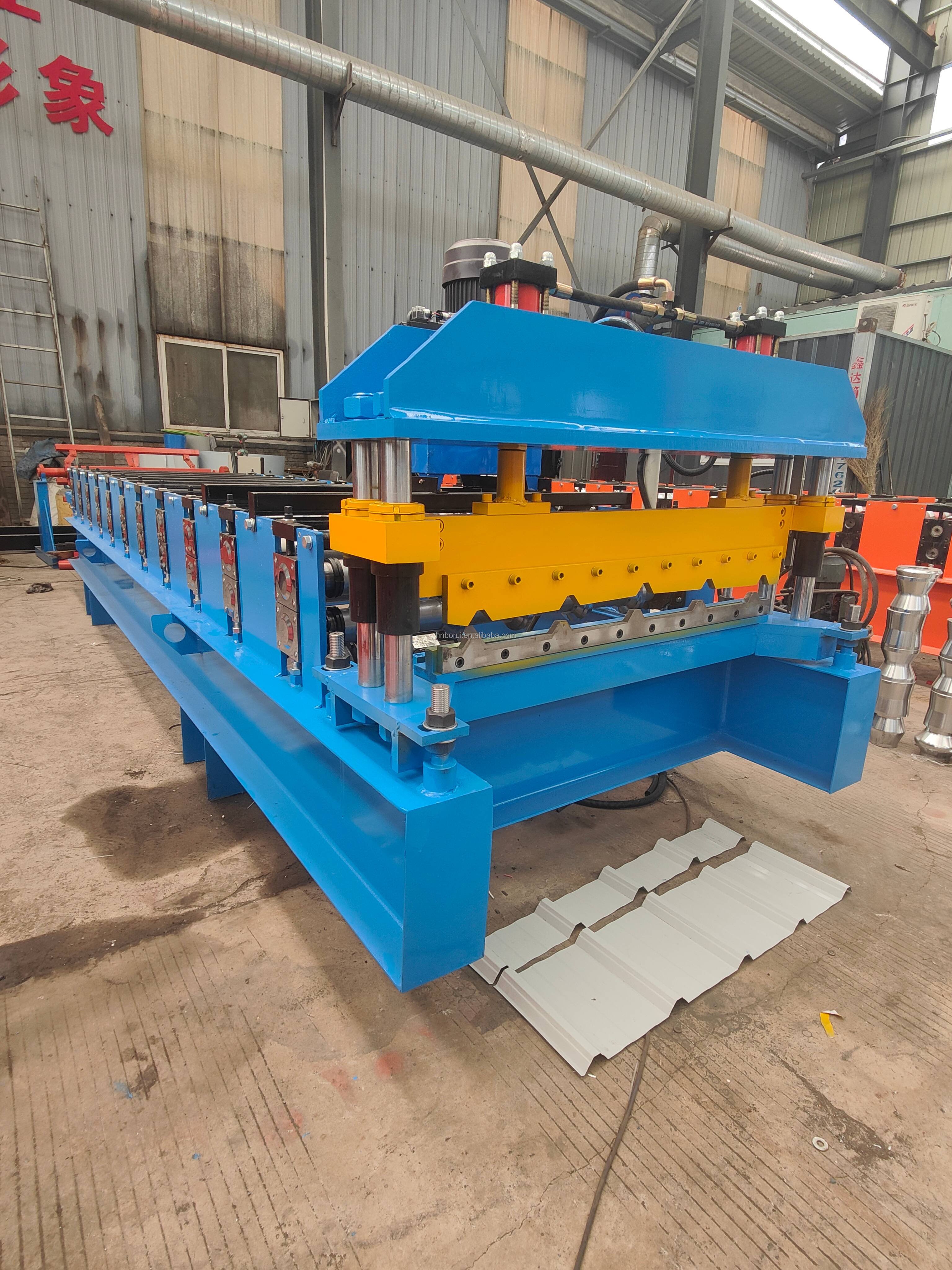 Snap-Lok Nail Strip Standing Seam Metal Roofing Profiles Roll Forming Machine