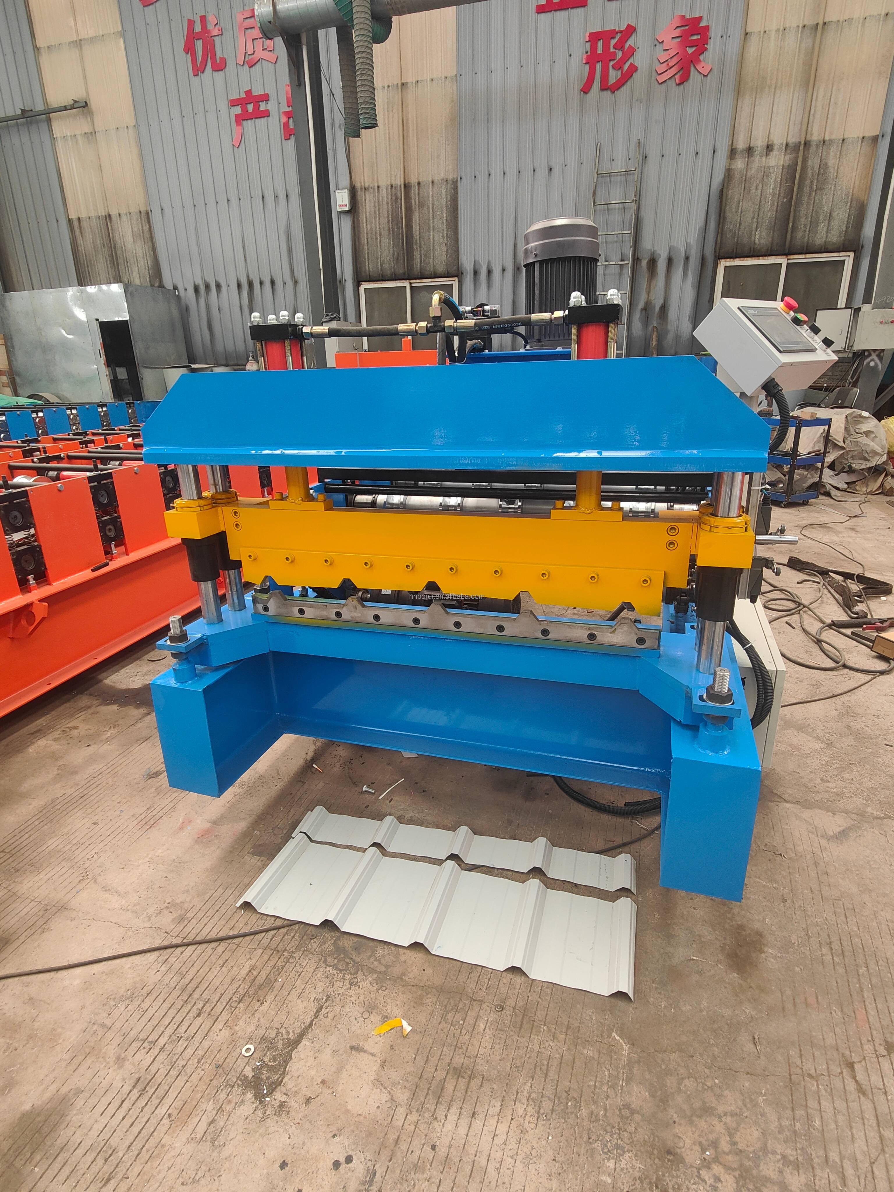 Snap-Lok Nail Strip Standing Seam Metal Roofing Profiles Roll Forming Machine