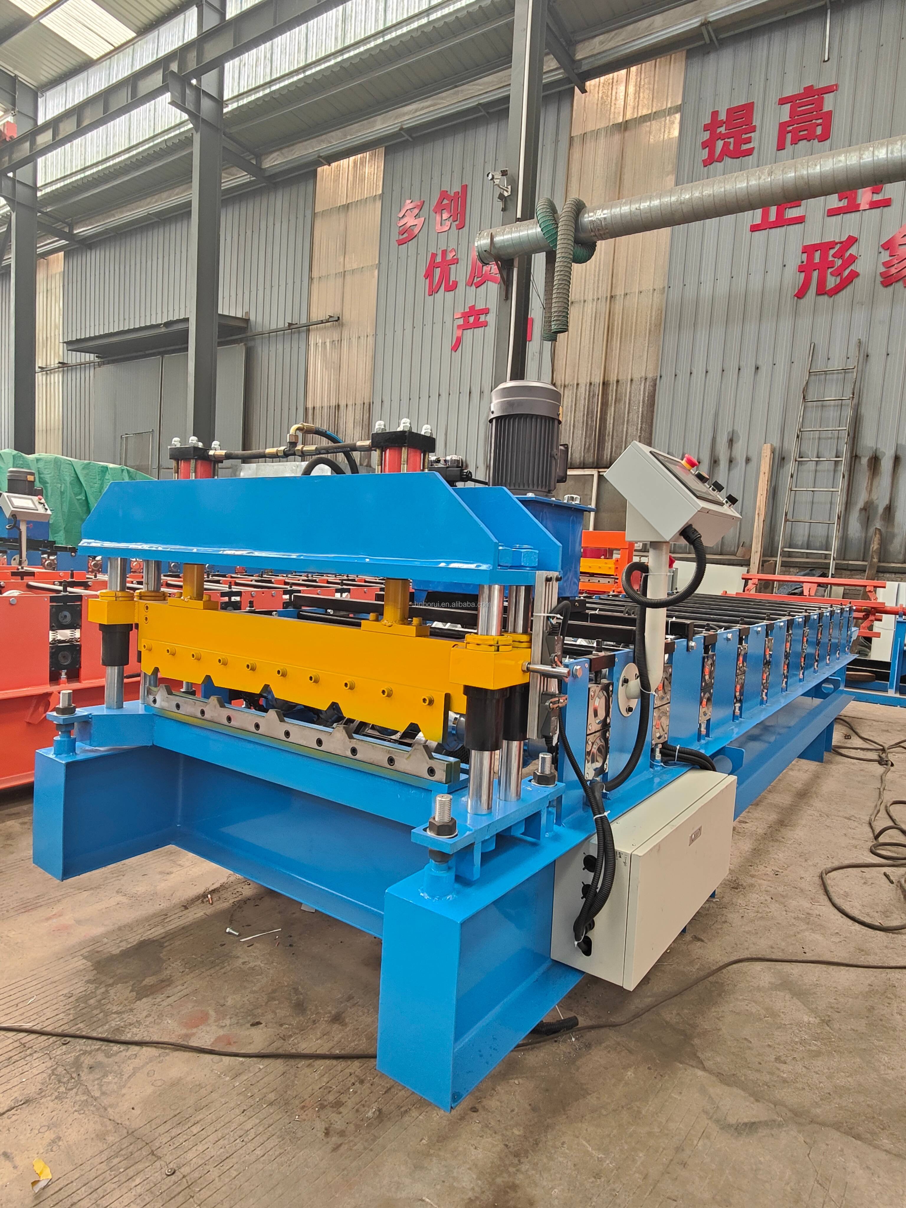 Snap-Lok Nail Strip Standing Seam Metal Roofing Profiles Roll Forming Machine