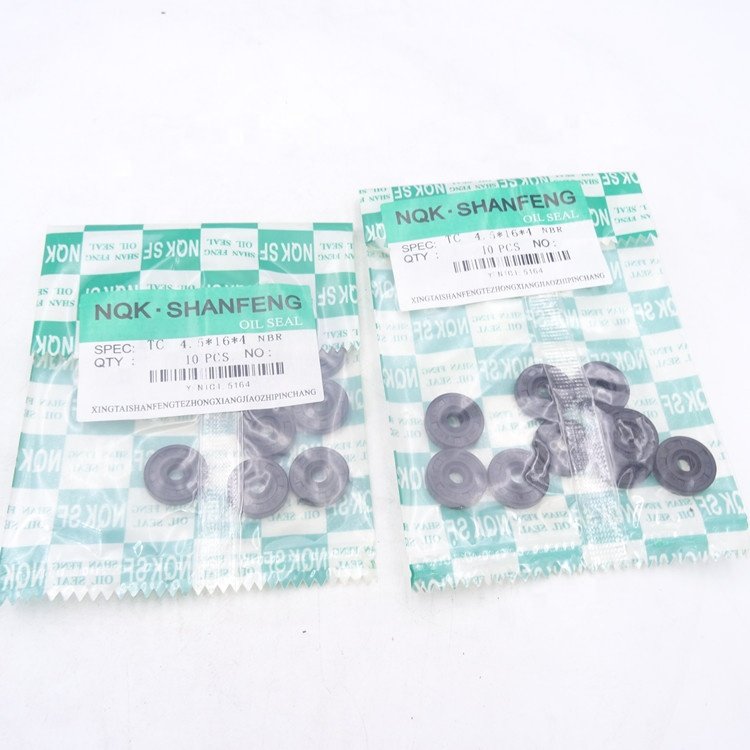 NQK TC 4.5x16x4 NBR Miniature Oil Seal Type Tc Size 4.5*16*4 mm for Auto