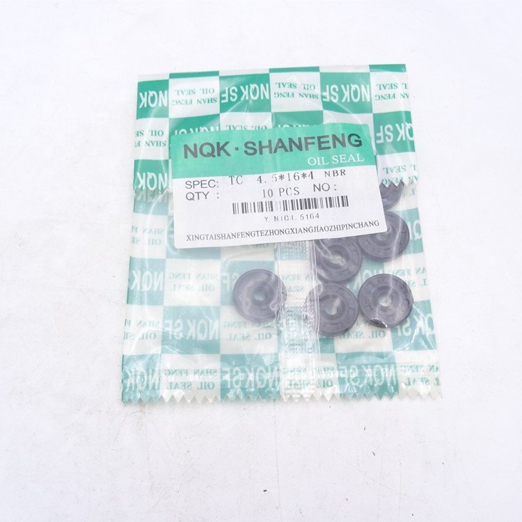 NQK TC 4.5x16x4 NBR Miniature Oil Seal Type Tc Size 4.5*16*4 mm for Auto