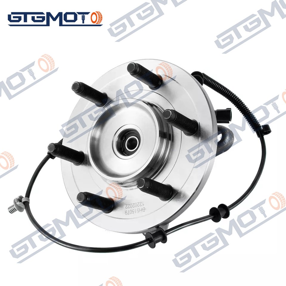 GTGMOTO 4WD Front Wheel Hub Bearing for Ford F-150 2005-2008 Lincoln Mark LT 2006-2008