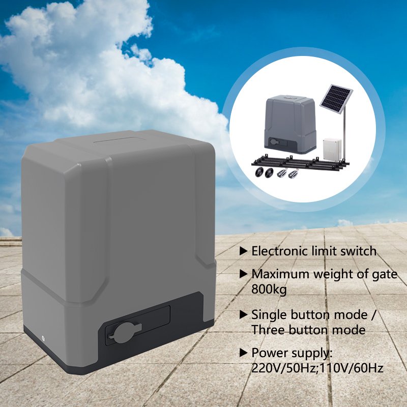 ELECTRIC SLIDING GATE OPERATORS 24V DC SOLAR POWER SUPPLY SLIDING GATE MOTOR