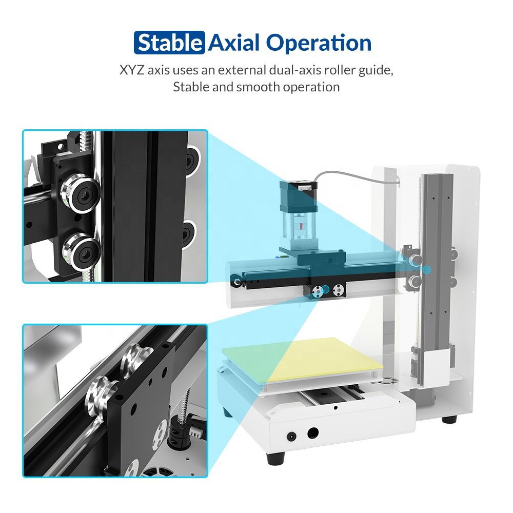 Tronxy Wholesale Linear Guide Rail 3d Printer Moore 1 Large Size Desktop Ceramic 3d Printer