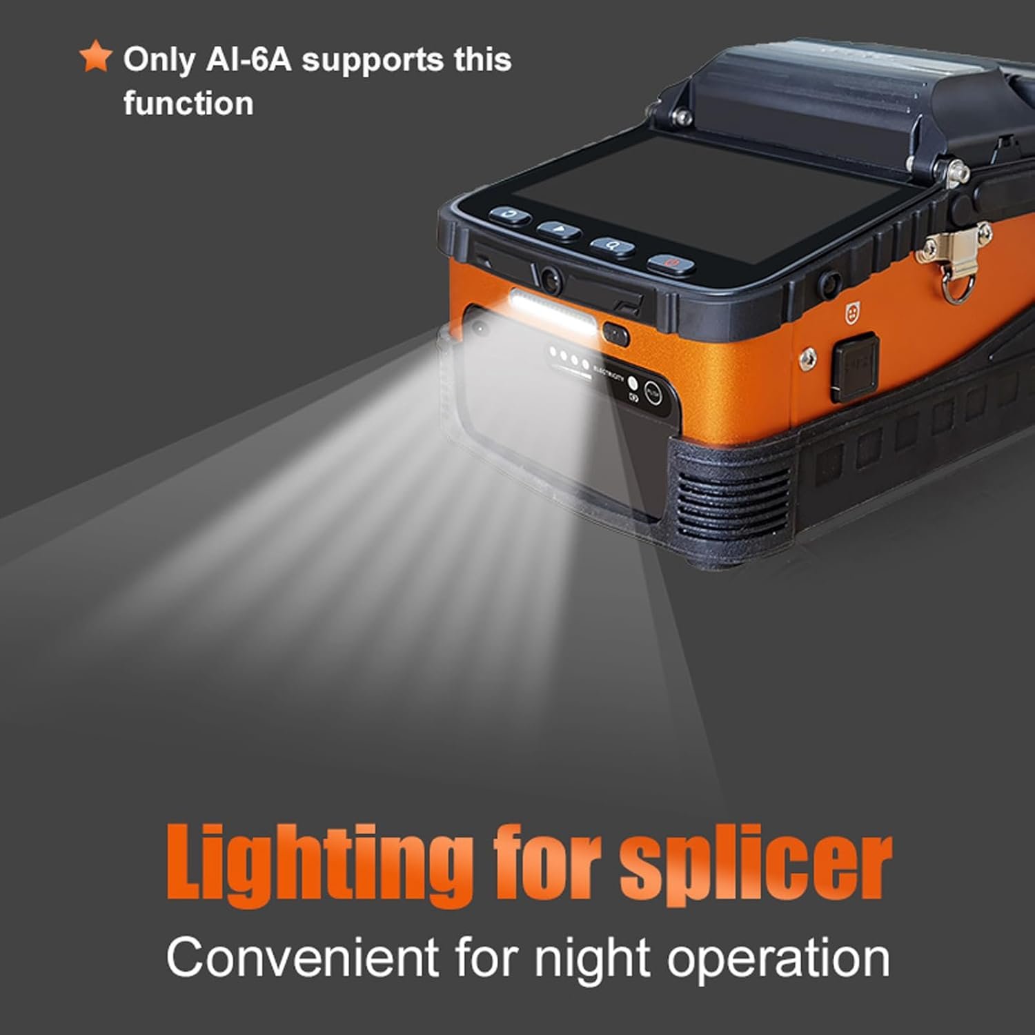 Fusion Splicer Ai-5 Ai-6 Smart Multi-language Optical Fiber Ftth fusion splicing equipment
