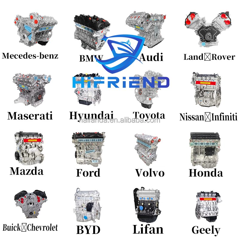 Original High Performance 3.2L BKH Auto Engine Assembly New Long Block for A4 A6 A6L A8L Cars Quality Motor