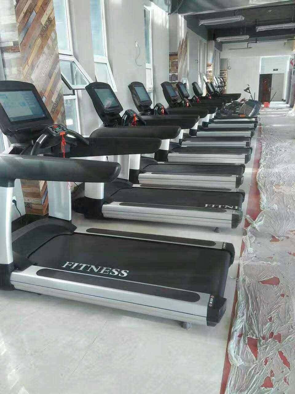 Running Machine Aerobic Equipment Heavy Stuidio Commercial Treadmill with Lcd Screen