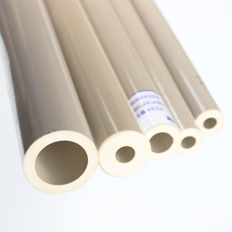 Factory Price PEEK Custom High Temperature Resistance Extruder Peek Tube Plastic PEEK Pipe for Auto Bearings Material