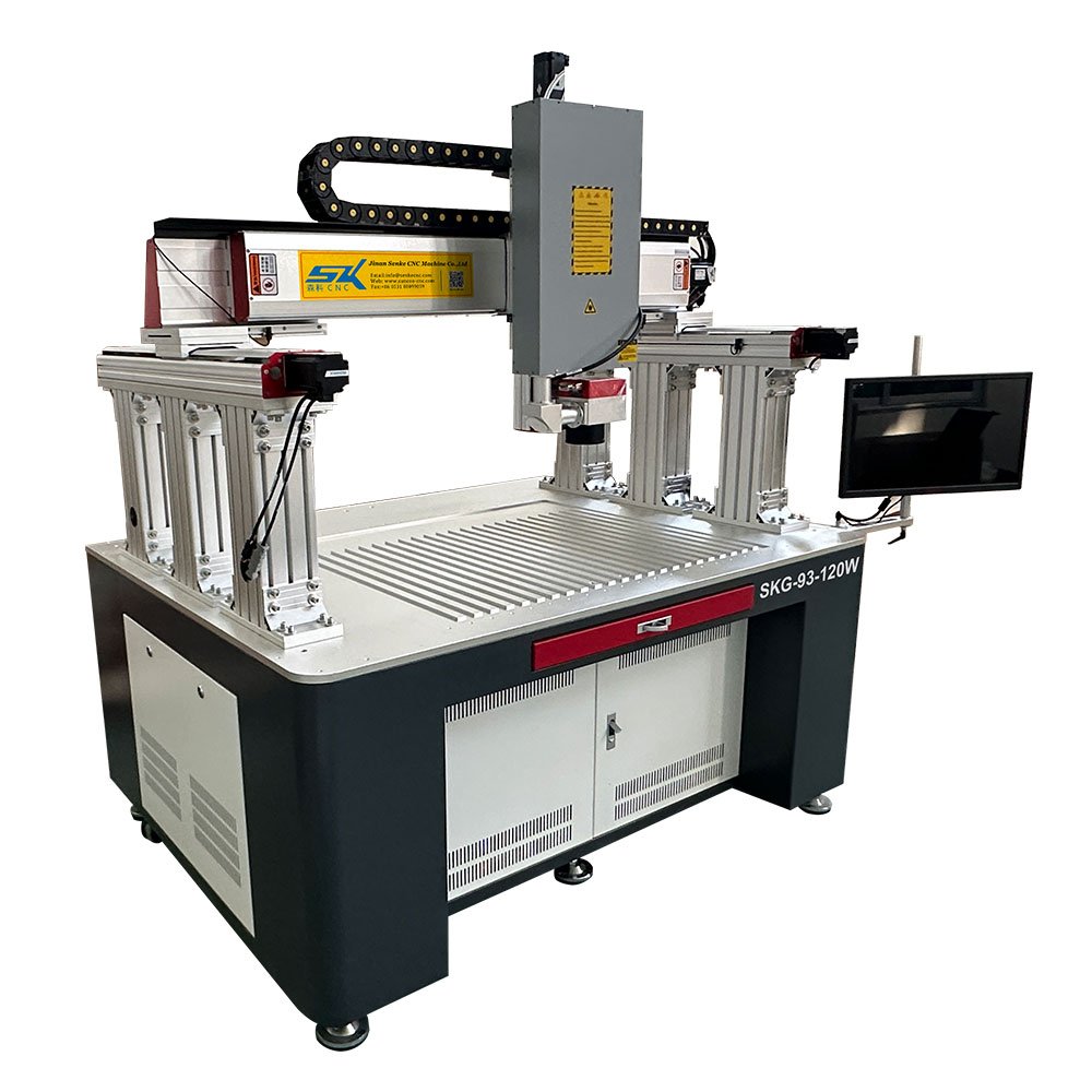 High Effect Automatic Fiber Laser Glass Cutting Drilling Machine