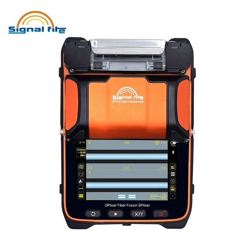 al-90 ai9 six motors fiber optic welder signal fire optical fusion splicer
