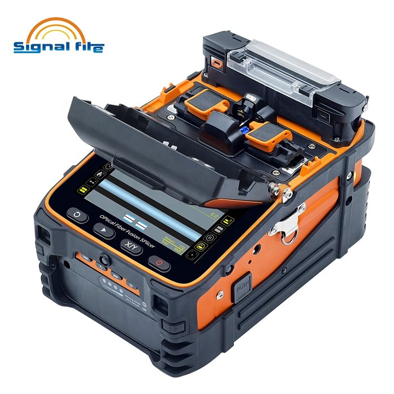 al-90 ai9 six motors fiber optic welder signal fire optical fusion splicer