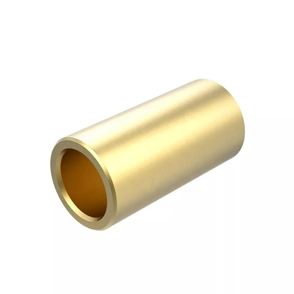 Customized Precision Auto Parts Steel Bearing Flanged Oilless Sleeve Bushing Self Lubricating Bronze Bush