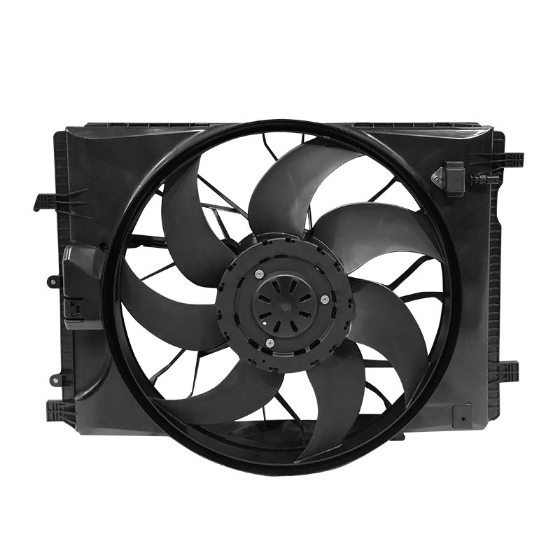 China Auto Parts Motor Solution Air Cooling Car Engine Radiator A2045000493 A2049061403 Fan C-class E-class GLA