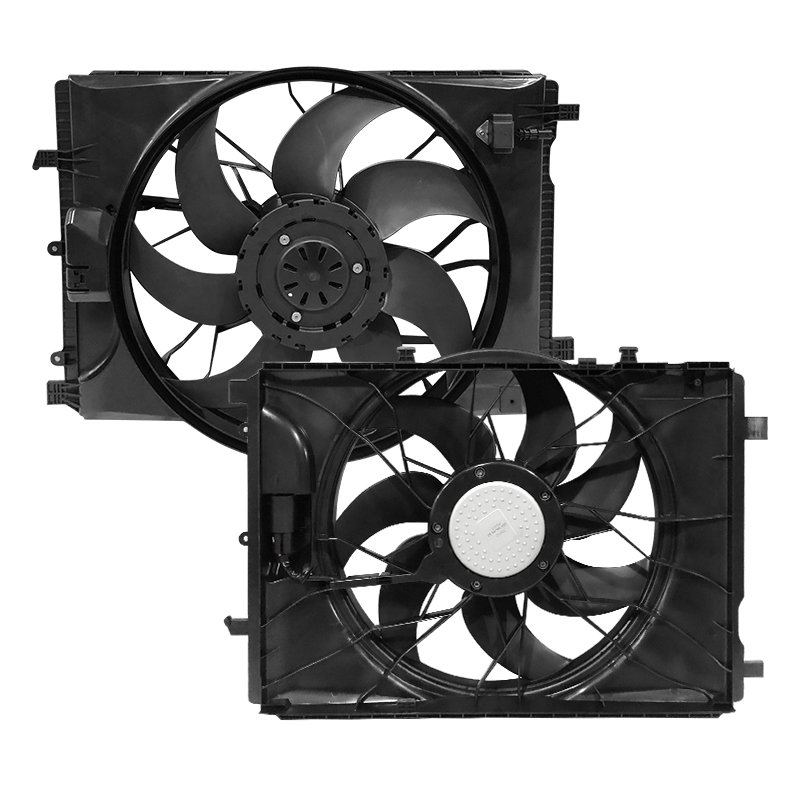 China Auto Parts Motor Solution Air Cooling Car Engine Radiator A2045000493 A2049061403 Fan C-class E-class GLA