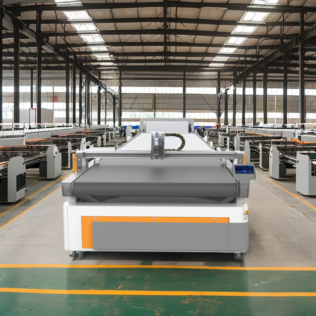 Jinan Dake 1625A Textile Cutting Machine Auto Feeding Cnc Fabric Cutting Machine
