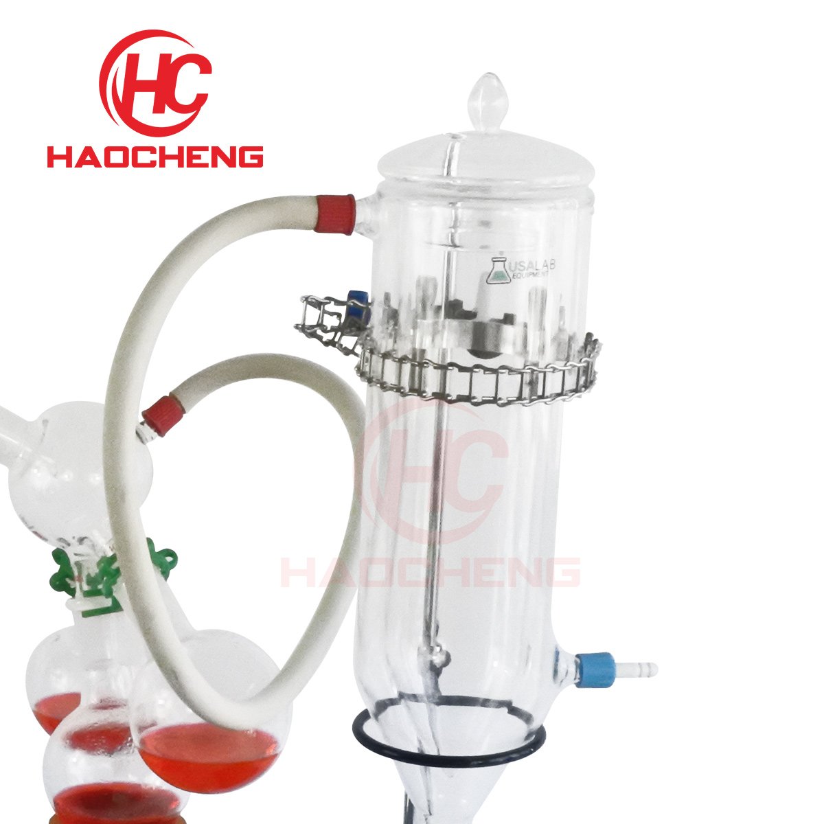 Lab Ethanol Extraction 2L Short Path Wiped Film Molecular Distillation