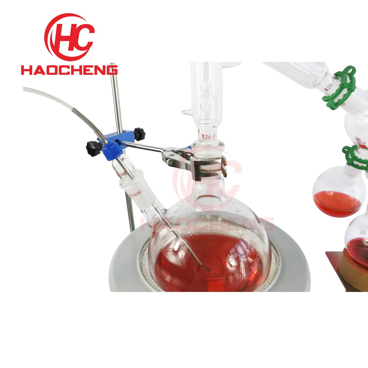Lab Ethanol Extraction 2L Short Path Wiped Film Molecular Distillation