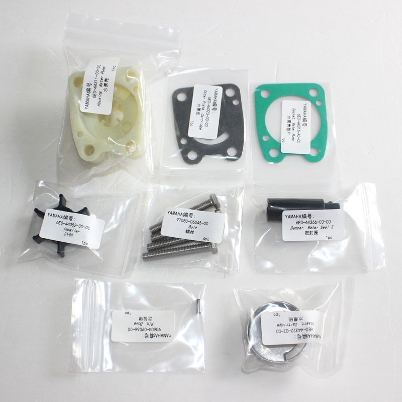 Yamahaa 2 Stroke 15HP 30HP 61N-W0078-11-00 Outboard Engine Parts Water Pump Boat Motor Impeller Repair Kit