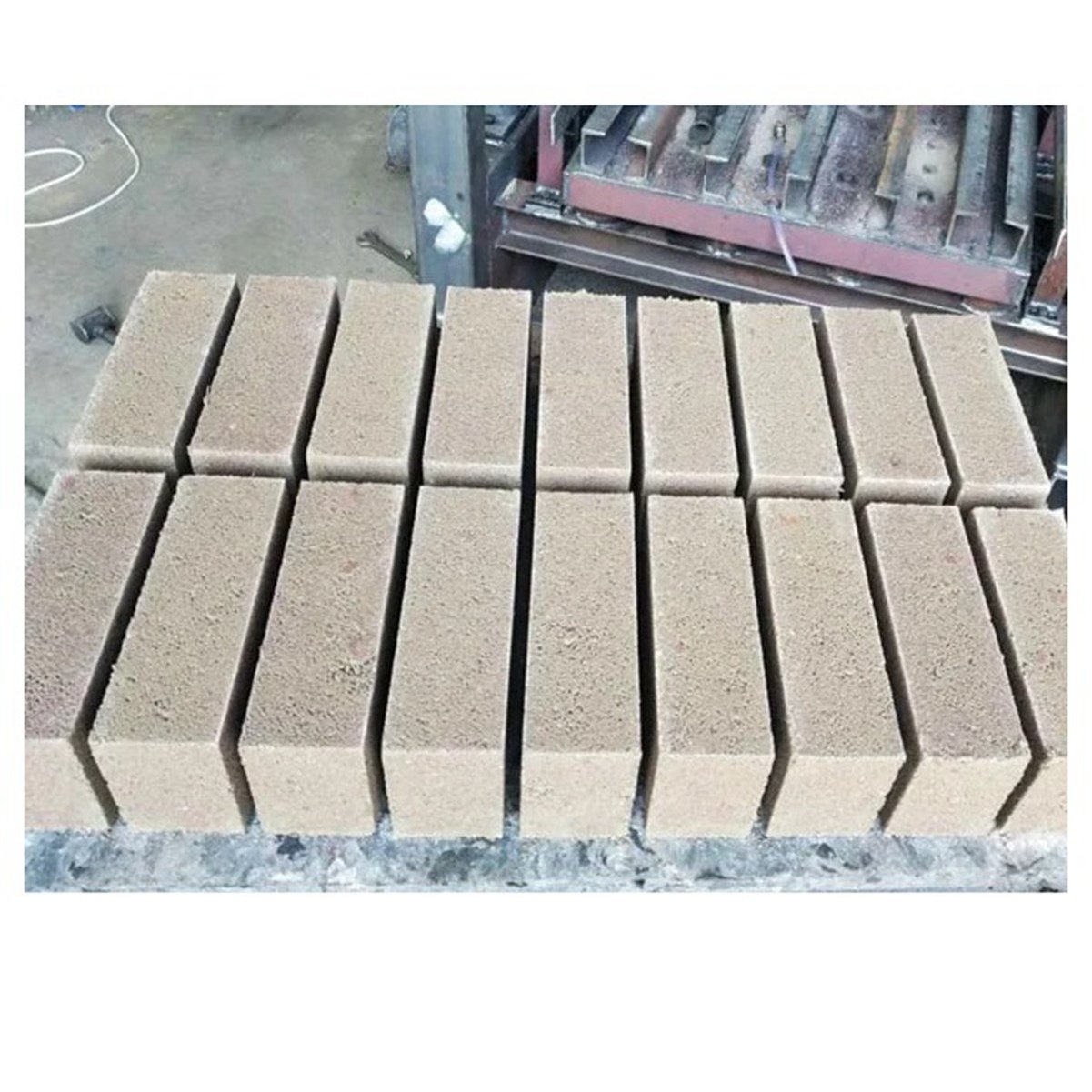 Low Cost Semi Automatic Cement Block Making Machine Manual Interlocking Brick Machine Brick Laying Machine Price