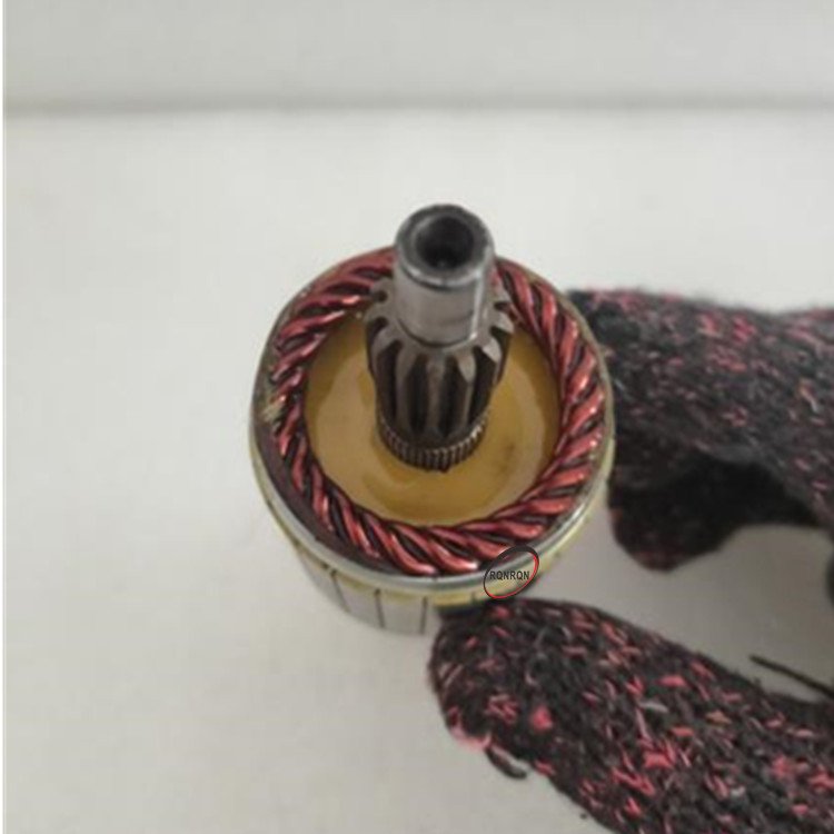 ARMATURE+BEARING for M008T75171 12V LENGTH 141mm