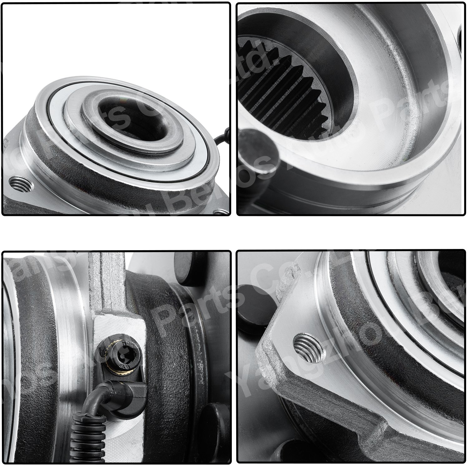 Front Wheel Hub Bearing Assembly for Jeep Liberty 2.4L 2.8L 3.7L V6 2002-2007