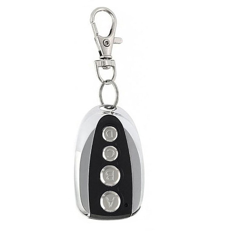 433MHz Wireless Remote Control Metal Four Key Garage Door Roll Gate Code Remote Control Key
