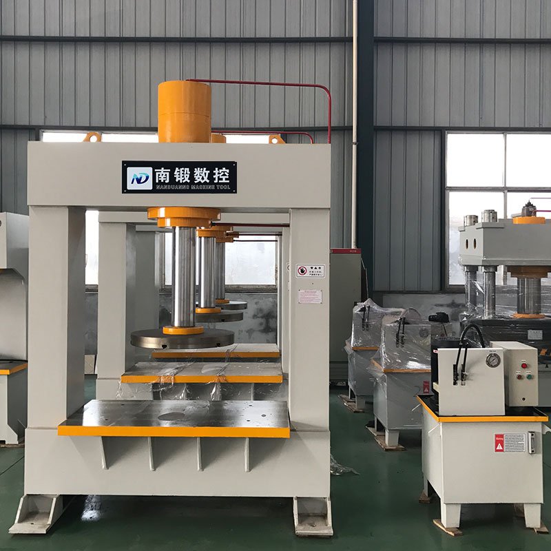 H Frame Hydraulic Press Tyre Change Machine for Solid Forklift Tyre