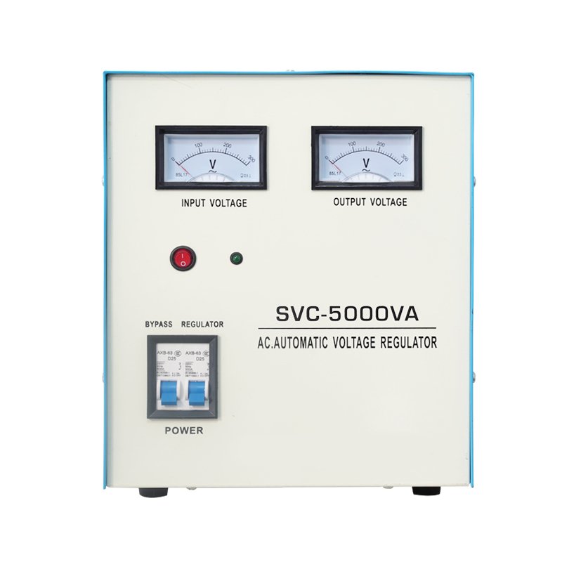 Factory Direct Sale 220V Pointer Single Phase 5000VA Automatic Voltage Stabilizer