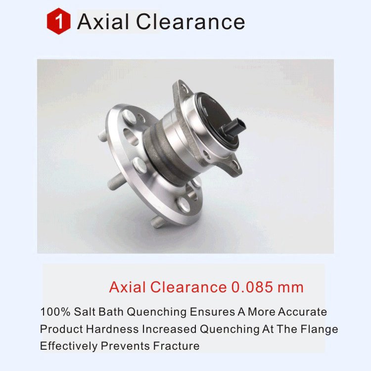For Toyota COROLLA Wheel Hub 43550-02050 43550-0R040 43550-42010 Auto Bearing Unit Front R Wheel Hub Bearing Wheel Hub