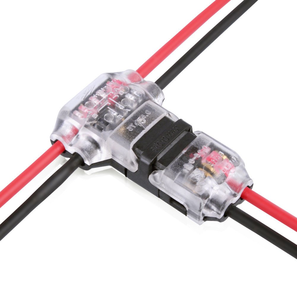 Factory Supply D2 Type Quick Splice Terminal 2P Low Voltage LED Light Wire Connector