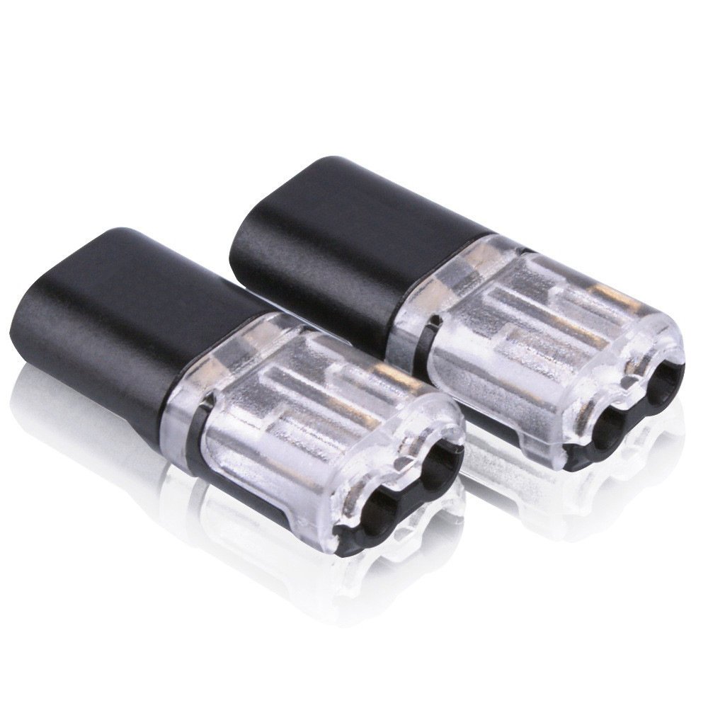 Factory Supply D2 Type Quick Splice Terminal 2P Low Voltage LED Light Wire Connector