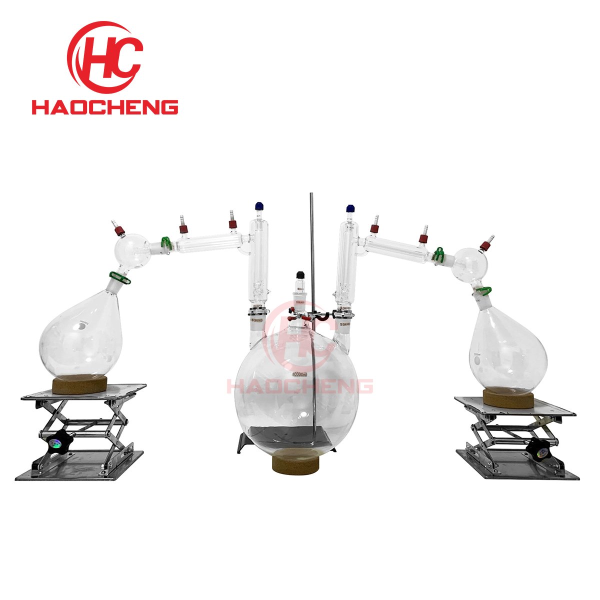 Laboratory glassware Flasks Molecular 5l Short Path Distillation