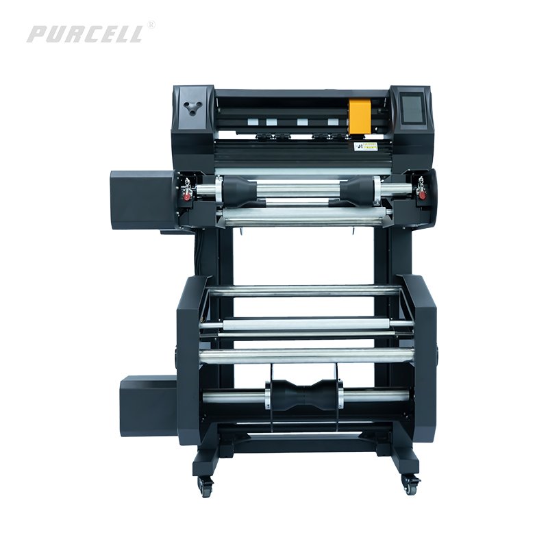 New Digital Servo Motor Plotter Multi Sheet Auto Feeding Label Die Cutter Roll Printed Paper Roll to Sheet Cutting Machine