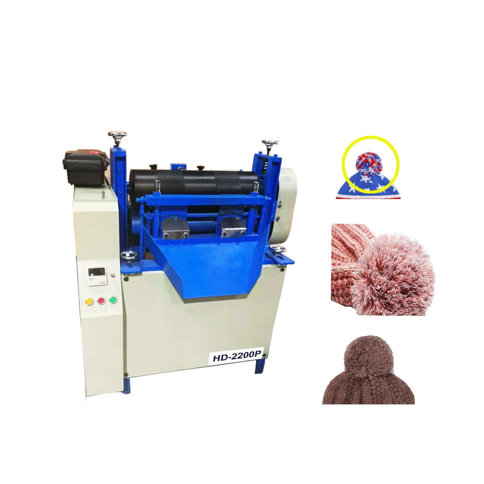 Fully Automatic Multi Function Produce 1-15 cm Pompom Machine