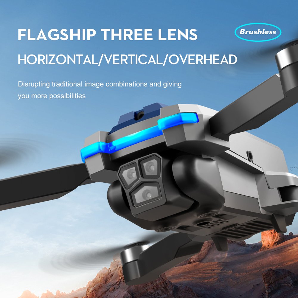 S8S Camera Brushless Drone Avoidance Aerial Photography Drone Remote-controlled Aircraft