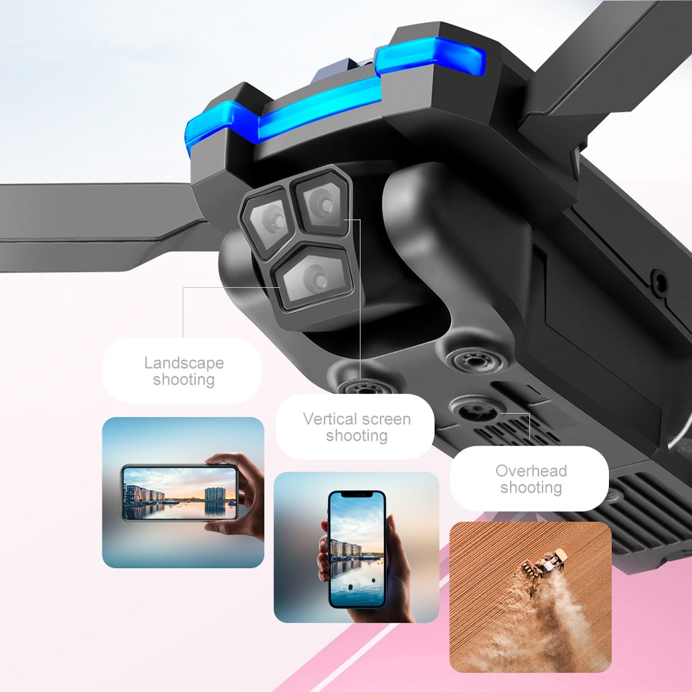 S8S Camera Brushless Drone Avoidance Aerial Photography Drone Remote-controlled Aircraft