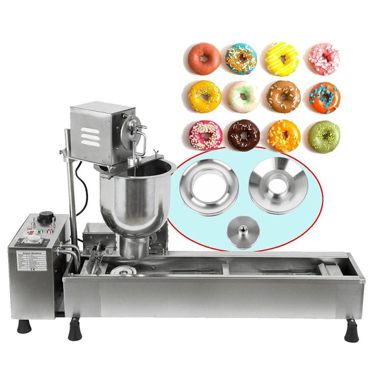 SS304 Doughnut Maker Electric / Gas Donut Machine