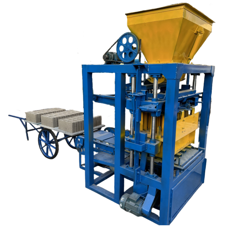 Multi Functional Semi-automatic Button Type Cement Non Burning Brick Machine, Cost-effective Cement Block Machine