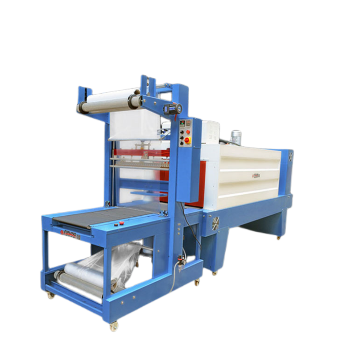 Box Wrapping Machine Bottles Sealing Shrink Tunnel Auto Plastic Sleeve Wrapper Decline