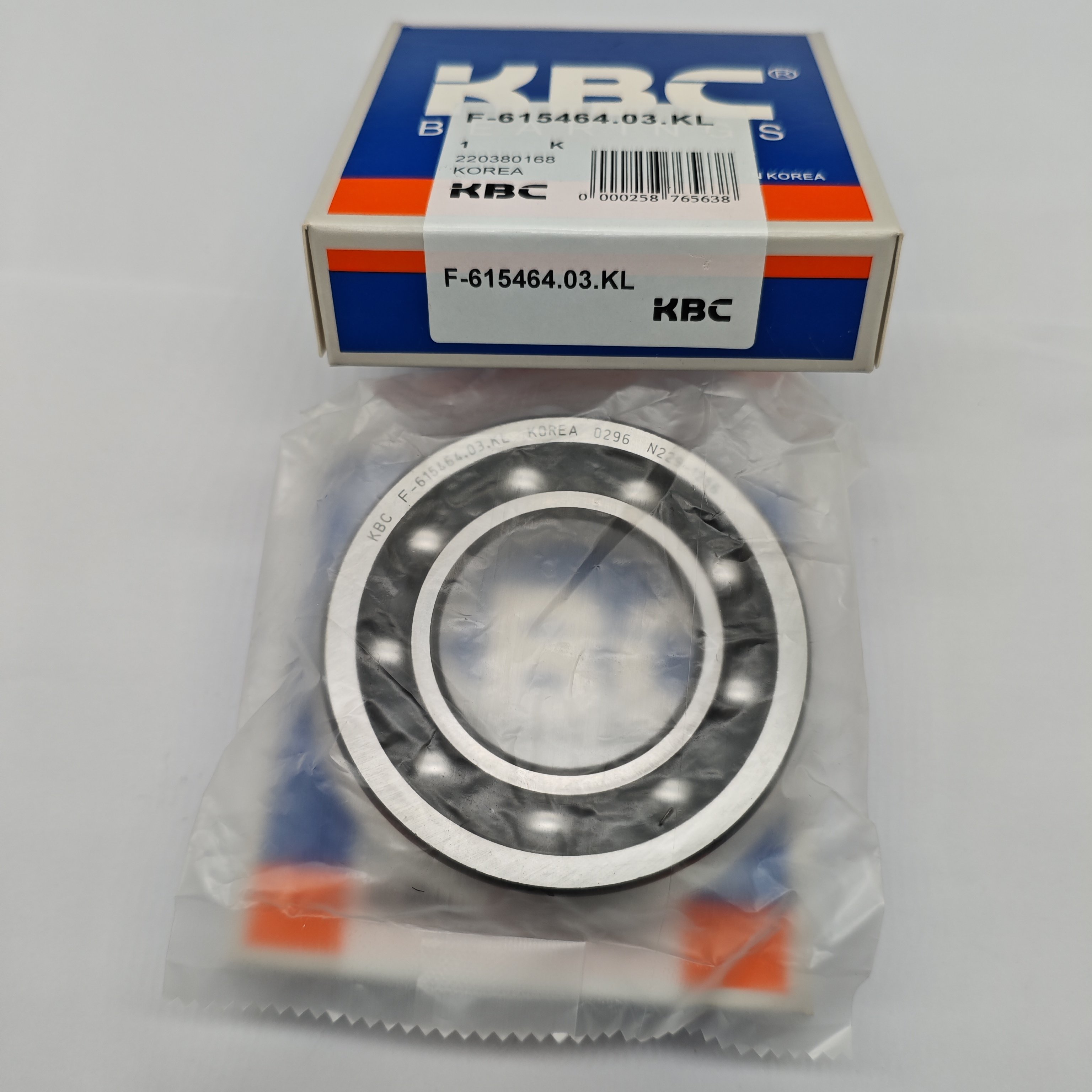 KBC F-615464.03.KL F-615464 Automotive Transmission Bearings Special Ball Bearings With Snap Ring F-615464.03 38*75*25mm