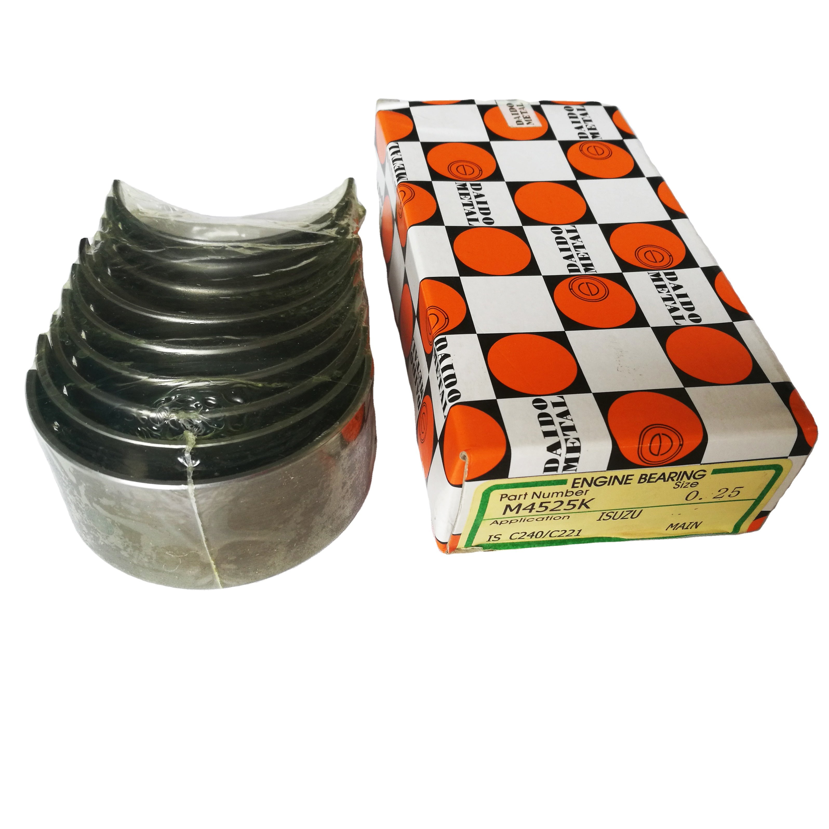 Wholesale Brand New C240 Engine Spare Main Bearing Crankshaft Crank Bearing Metal Set Big End Bearing for Forklift Auto Parts